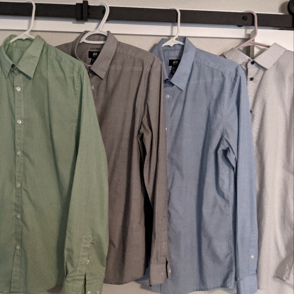 H&M Slim Fit Easy Iron Bundle